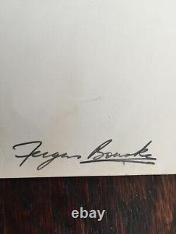 Fergus Bourke 1934-2004 rare signed vintage print College Green, Dublin
