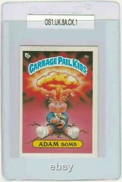 Garbage Pail Kids Adam Bomb 8a GPK Topps 1985 British Series 1 UK mini 2x3