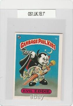Garbage Pail Kids Evil Eddie 1b GPK Topps 1985 British Series 1 UK mini 2x3