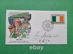 Gerry Adams SINN FEIN IRA Hand Signed FDC Honoring Ireland