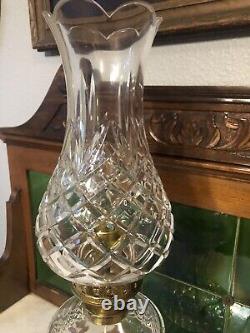 Gorgeous Waterford Inishturk Hurricane Lamp