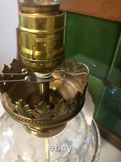 Gorgeous Waterford Inishturk Hurricane Lamp