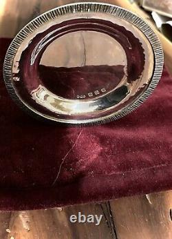 Hand-wrought bu Silver Dish Made In Dublin Ireland by As? Desmond A. Byrne