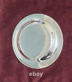 Hand-wrought bu Silver Dish Made In Dublin Ireland by As? Desmond A. Byrne