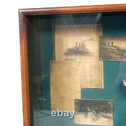 Historic Titanic 1912 Ships Model Memorabilia Diorama