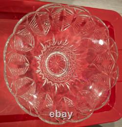 House of Waterford crystal Designers Gallery Collection Butterflies Centerpiece