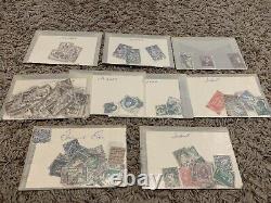 Ireland Stamp Collection In Glassines. Great Lot Of Early Eire Stamps