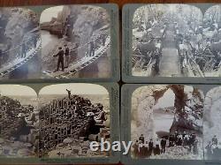 Ireland c. 1905-20 Underwood 3-D stereoviews boxed set 100 nice views