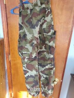 Irish Defence Forces Summer DPM Trousers Paddyflage 32 waist 31 inseam