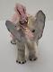 Irish Ireland Dresden Porcelain Circus Elephant Figurine 5 X 4 X 2.5