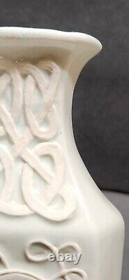 Irish Parian Porcelain Vase Celtic Bird Book Of Kells Cyril Cullon