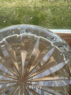 LARGE WATERFORD CRYSTAL BEAUTIFULLY CUT FLARED 10 VASE Made In Ireland