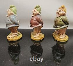 LOT of 3 Wade England (Ireland) Leprechaun Figurines