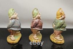 LOT of 3 Wade England (Ireland) Leprechaun Figurines