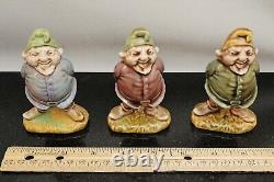 LOT of 3 Wade England (Ireland) Leprechaun Figurines