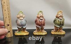 LOT of 3 Wade England (Ireland) Leprechaun Figurines