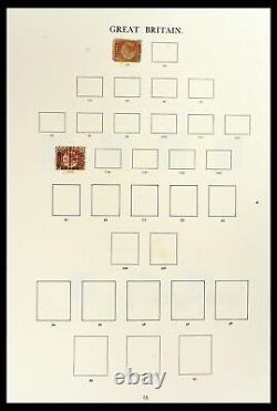 Lot 37759 Stamp collection Great Britain and Colonies in Europe 1858-2005