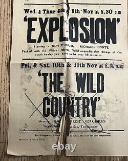 Macroom Ireland Briery Gap Cultural Centre Palace Cinema Movie Papers-Damaged