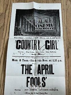 Macroom Ireland Briery Gap Cultural Centre Palace Cinema Movie Papers-Damaged