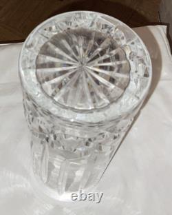 Magnificent WATERFORD CRYSTAL Lismore 12 Straight Vase, Collectible, MINT