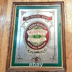 Murphy's Irish Stout Framed Bar Wall Mirror