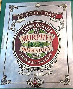 Murphy's Irish Stout Framed Bar Wall Mirror