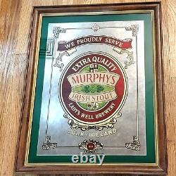 Murphy's Irish Stout Framed Bar Wall Mirror