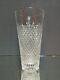 Near Mint! 10 Waterford Alana Vase Cut Crystal Hobnail Signed