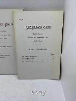 New Ireland Forum Lot of 3 Booklets Irish Political History 1983 Troubles Era
