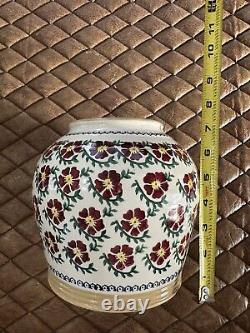 Nicholas Mosse Pottery Ireland Handcrafted Old Rose Bowl + Lid