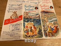 Northern Ireland Map Folder Rowel Friers Frederick Griffin