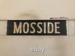 Northern Irish Bus Destination Blind 512 26- One Of A Kind Mosside