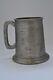 Old Vintage Mug Cup Tin Half A Pint Antique Decor Ireland 1978 Height 10 Cm