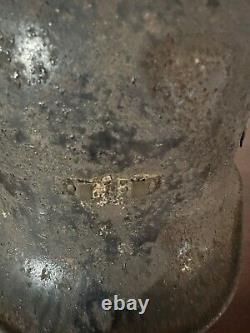 Original 1927 Irish Vickers M27 Helmet Stamped H6578? WW1 German Design