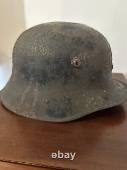 Original 1927 Irish Vickers M27 Helmet Stamped H6578? WW1 German Design