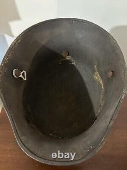 Original 1927 Irish Vickers M27 Helmet Stamped H6578? WW1 German Design