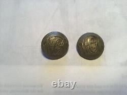 Pair Of Irish Railways West Clare Railway Buttons