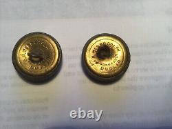 Pair Of Irish Railways West Clare Railway Buttons