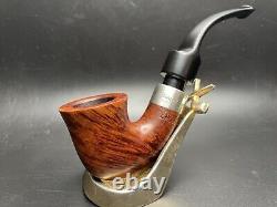 Peterson Deluxe 5S! 1984 Silver Ferrule Calabash Irish Estate Pipe