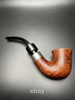 Peterson Deluxe 5S! 1984 Silver Ferrule Calabash Irish Estate Pipe