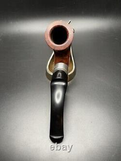 Peterson Deluxe 5S! 1984 Silver Ferrule Calabash Irish Estate Pipe