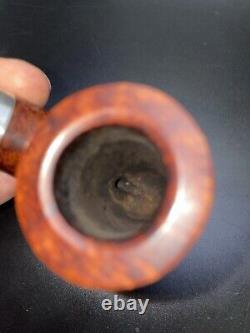 Peterson Deluxe 5S! 1984 Silver Ferrule Calabash Irish Estate Pipe