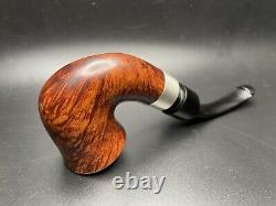 Peterson Deluxe 5S! 1984 Silver Ferrule Calabash Irish Estate Pipe