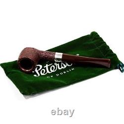 Peterson Irish Harp 15 Sandblast Tobacco Smoking Pipe