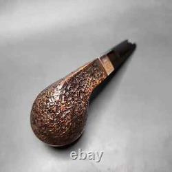 Peterson Kildare Partially Rusticated Bulldog Estate Briar Pipe, Irish Estates