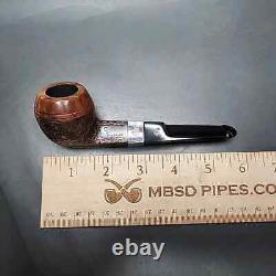 Peterson Kildare Partially Rusticated Bulldog Estate Briar Pipe, Irish Estates