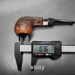 Peterson Kildare Partially Rusticated Bulldog Estate Briar Pipe, Irish Estates