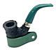 Peterson Pipe St Patrick's Day 2021 Shape 05 Green Made In Dublin, Ireland