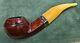 Peterson Rosslare 80s Tobacco Smoking Pipe Fishtail 925 Sterling Silver #1