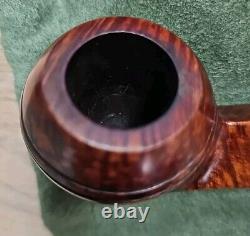 Peterson Rosslare 80s Tobacco Smoking Pipe Fishtail 925 Sterling Silver #1